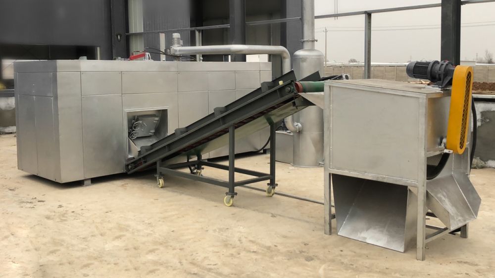 病死動物屍體高溫降(jiàng)解設備